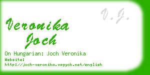 veronika joch business card